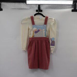 Vintage Ruth Scharf Size 6 Overall Dress